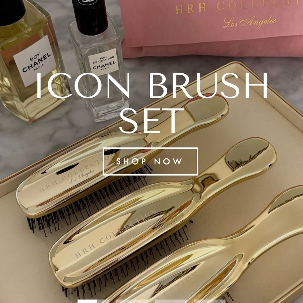 HRH COLLECTION gold brush - Picture 6 of 7